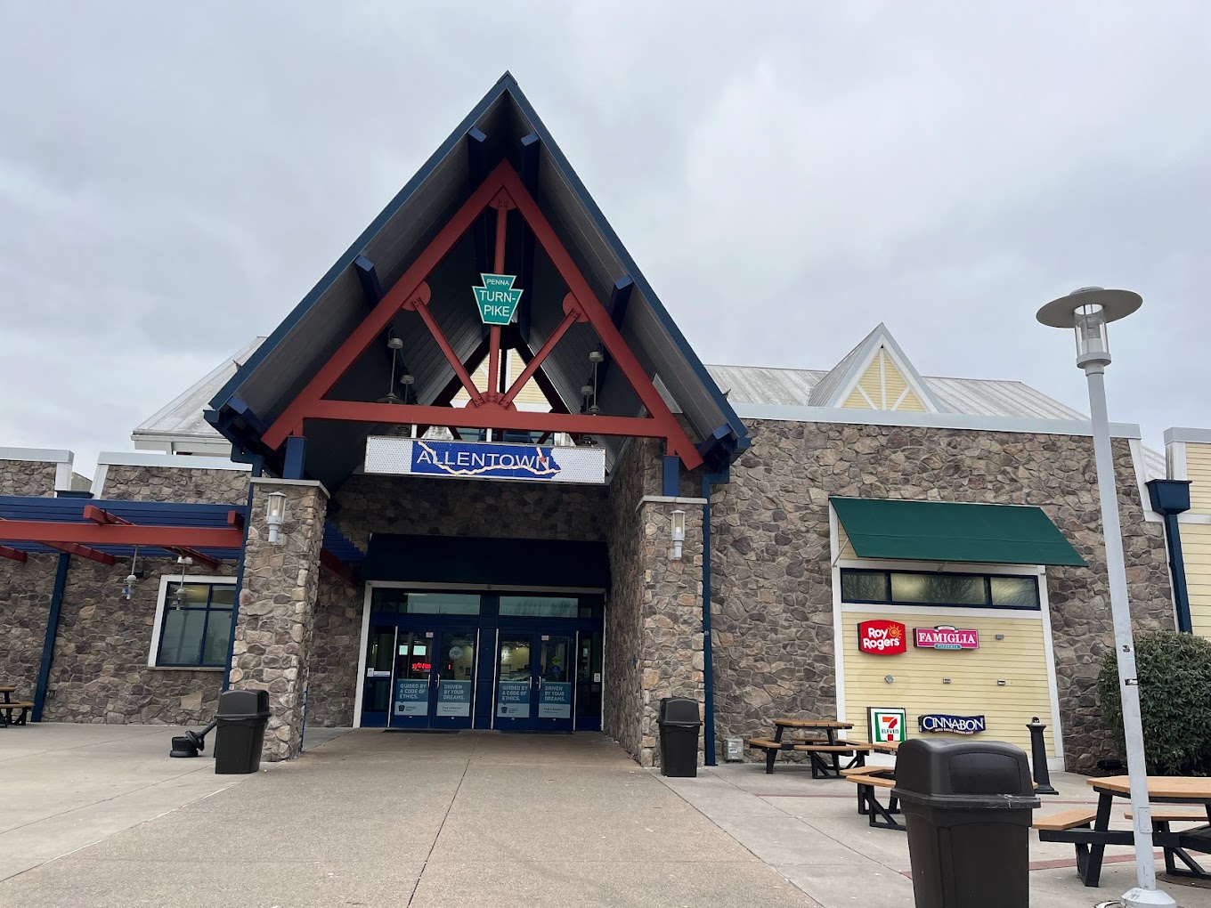 Turnpike Resting Stations - Allentown, Waterfall, Somerset, PA